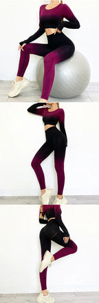Cadore Motion Set – Long Sleeve Top & Sculpt Leggings