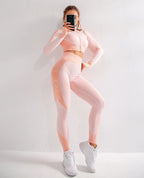 Cadore SculptMotion Set – High-Waist Leggings & Zip Performance Jacket