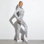 Cadore SculptMotion Set – High-Waist Leggings & Zip Performance Jacket