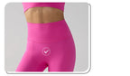 2 Pieces Women's Tracksuit Seamless Yoga Set Workout Sportswear Gym Clothing High Waist Leggings Fitness Sports Suits