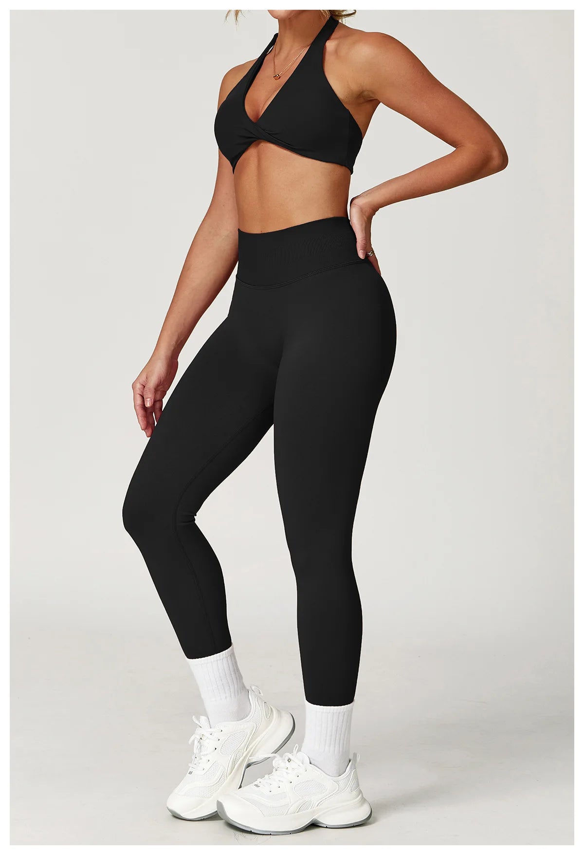 Cadore Two-Piece Performance Set – Sports Bra & Sculpt Leggings