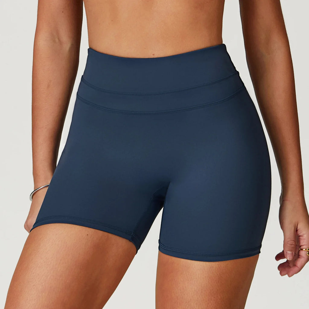 Cadore Seamless Fitness Set – Shorts, Top & Sports Blouse