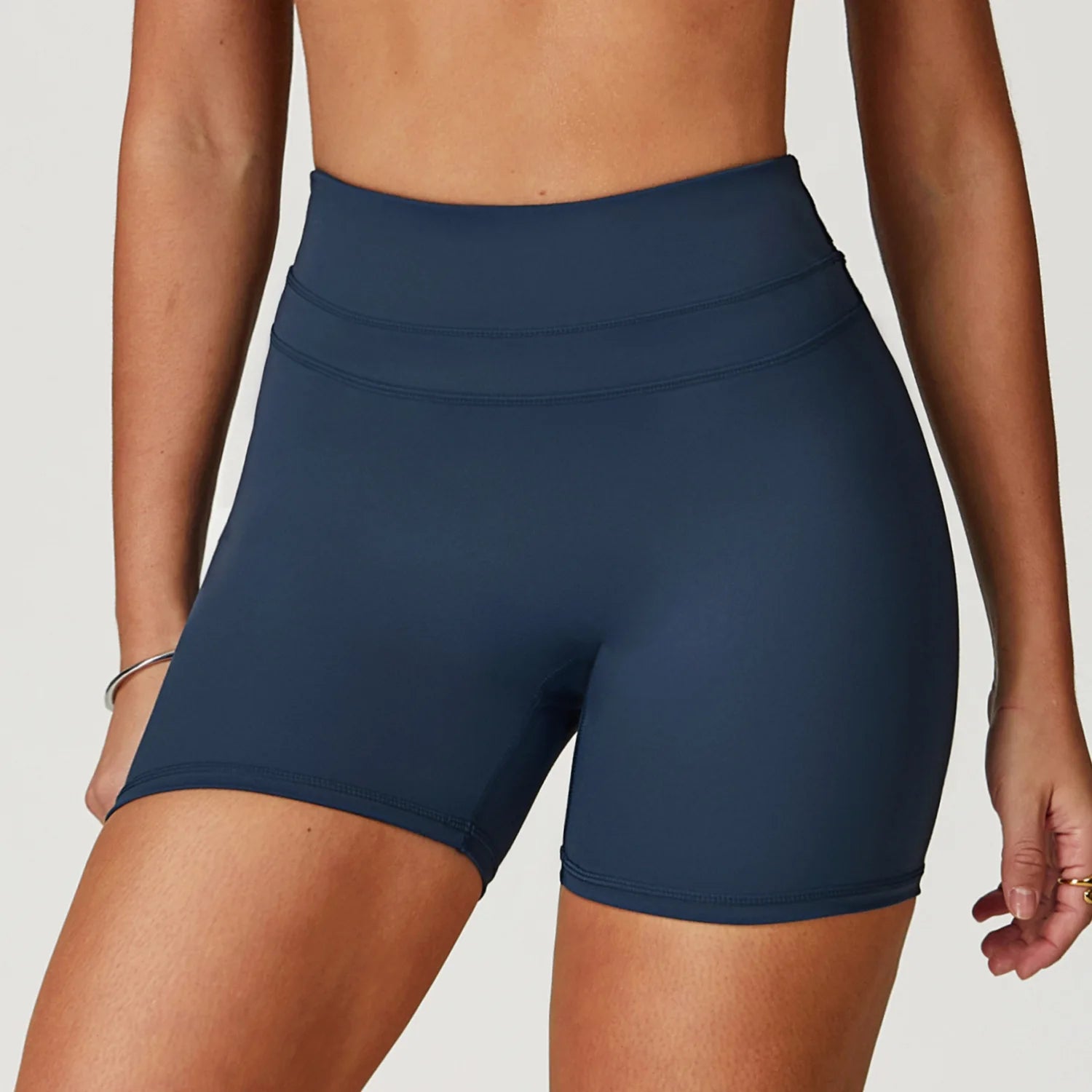 Cadore Seamless Fitness Set – Shorts, Top & Sports Blouse