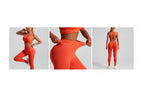 Cadore Motion Seamless Set – Leggings & Backless Crop Top