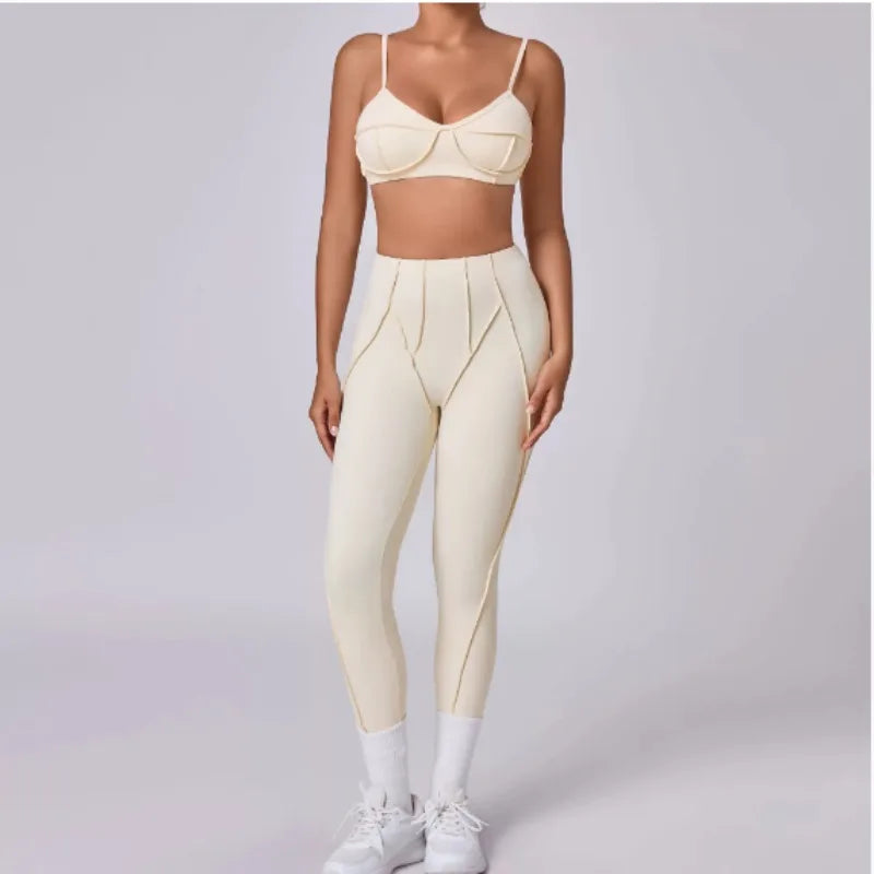 Cadore Backless Seamless Set – Shaping Leggings & Bra