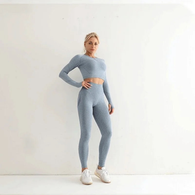 Cadore Sculpt Compression Set – Long Sleeve Top & Leggings