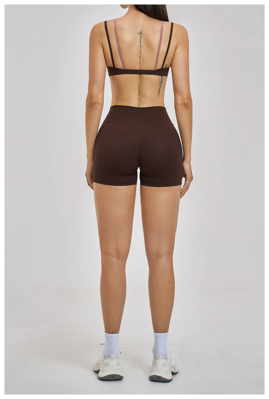 Cadore Seamless Tracksuit – Leggings & Sports Bra 2-Piece Set