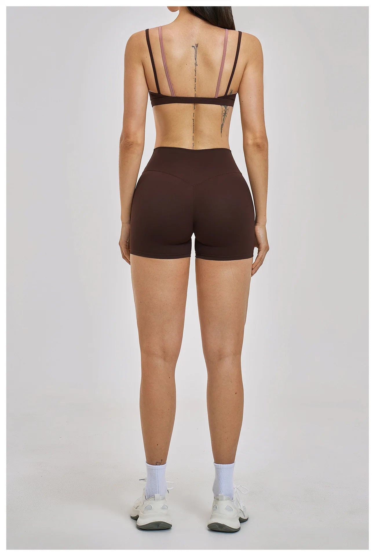 Cadore Seamless Tracksuit – Leggings & Sports Bra 2-Piece Set