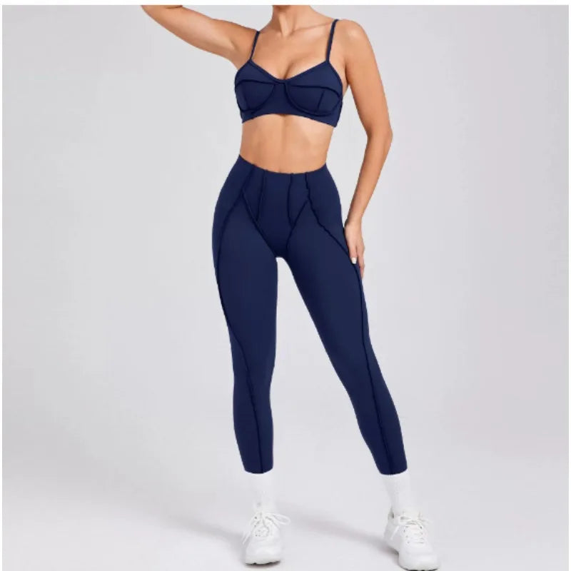 Cadore Backless Seamless Set – Shaping Leggings & Bra