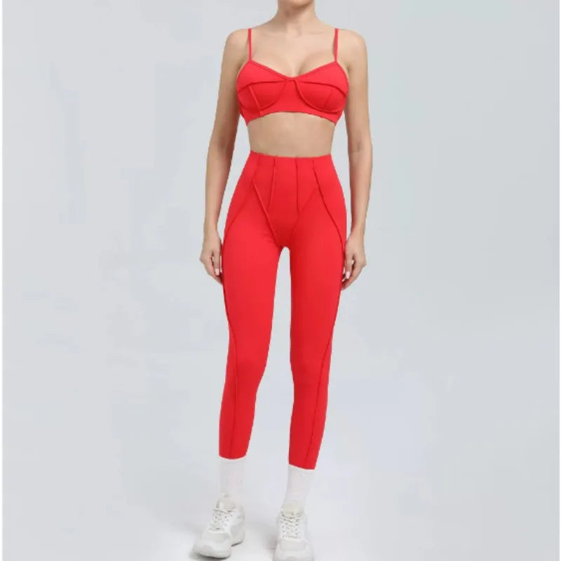 Cadore Backless Seamless Set – Shaping Leggings & Bra