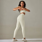 Cadore Motion Set – High-Waist Sculpt Leggings & Square Neck Crop Top