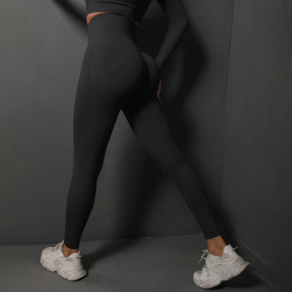 Cadore Sculpt Seamless Leggings – Booty Lifting High-Waist Fit