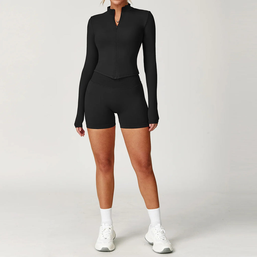 Cadore Two-Piece Performance Set – Sports Bra & Sculpt Leggings