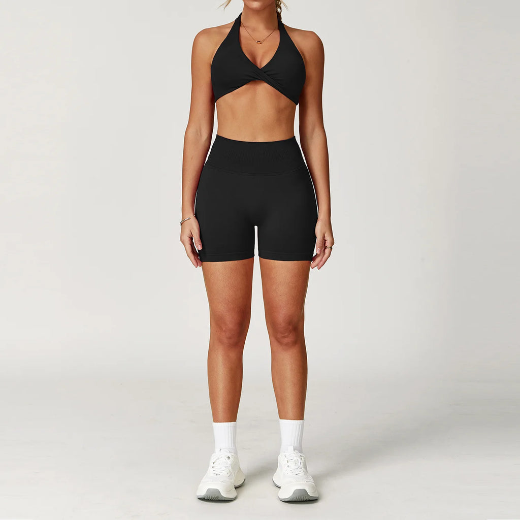 Cadore Two-Piece Performance Set – Sports Bra & Sculpt Leggings