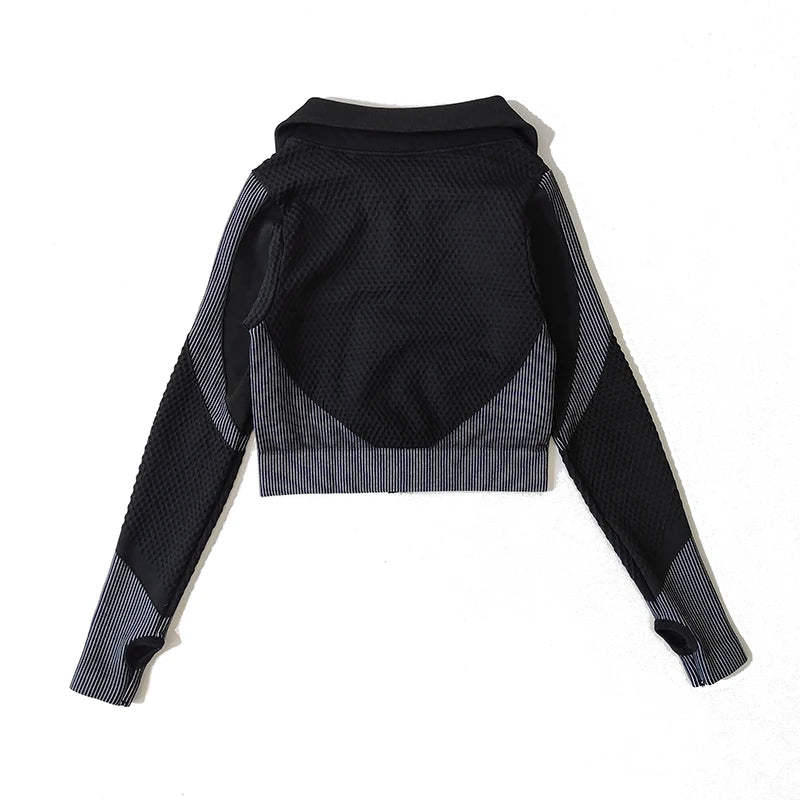 Cadore SculptMotion Set – High-Waist Leggings & Zip Performance Jacket