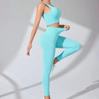 Cadore Cross-Strap Set – Leggings & Sports Bra