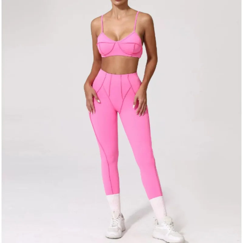 Cadore Backless Seamless Set – Shaping Leggings & Bra