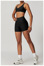 Cadore Seamless Fitness Set – Shorts, Top & Sports Blouse