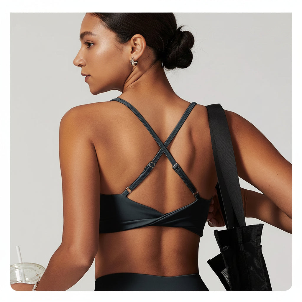 Cadore Seamless Fitness Set – Shorts, Top & Sports Blouse