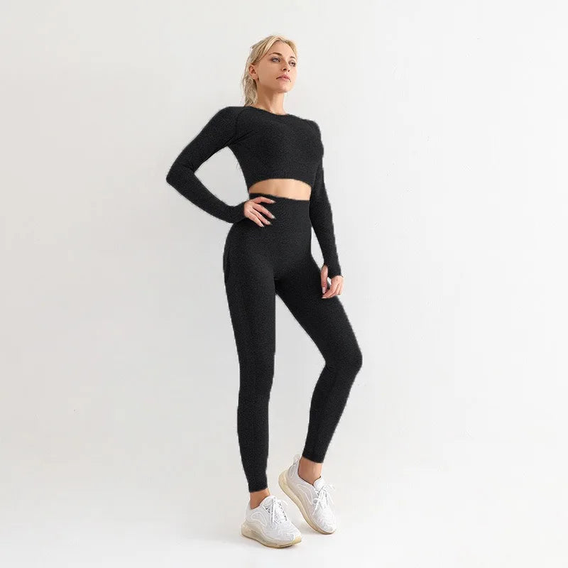 Cadore Sculpt Compression Set – Long Sleeve Top & Leggings
