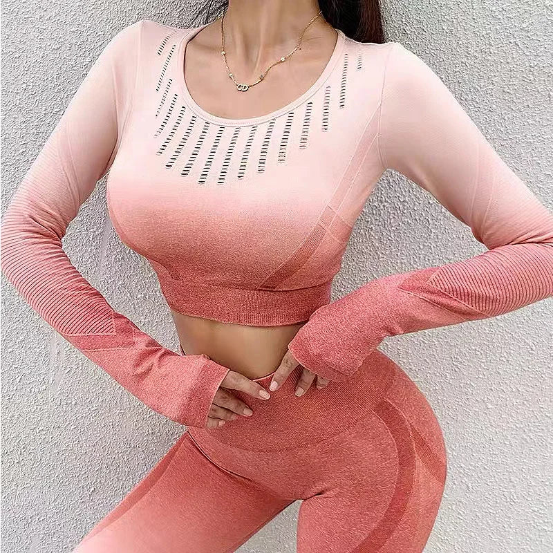 Cadore Motion Set – Long Sleeve Top & Sculpt Leggings