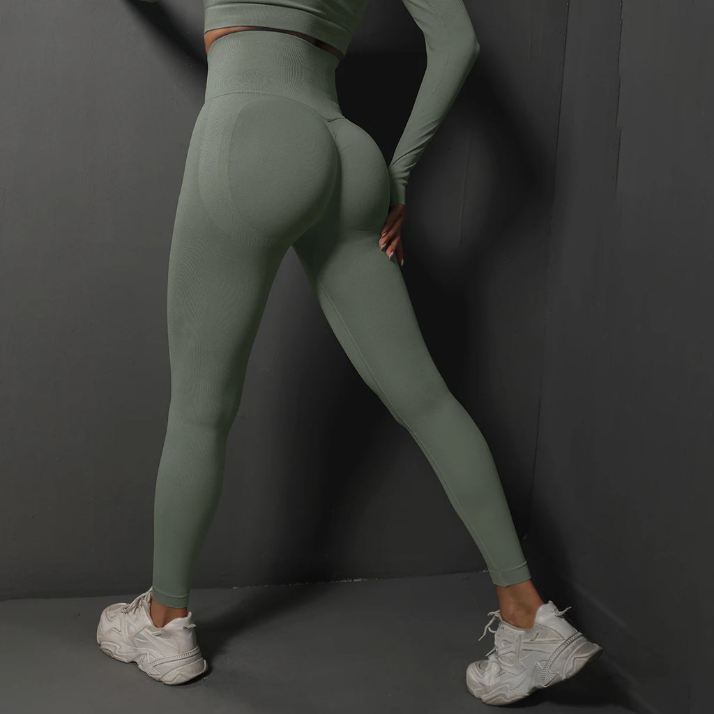 Cadore Sculpt Seamless Leggings – Booty Lifting High-Waist Fit