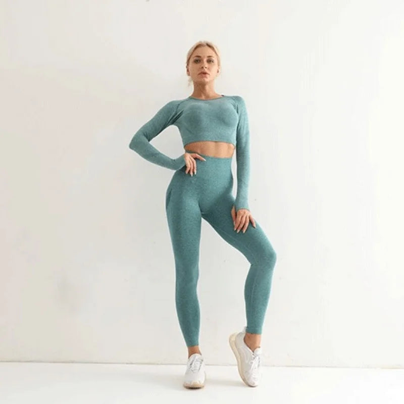 Cadore Sculpt Compression Set – Long Sleeve Top & Leggings