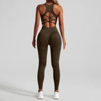 Cadore Motion Seamless Set – Leggings & Backless Crop Top