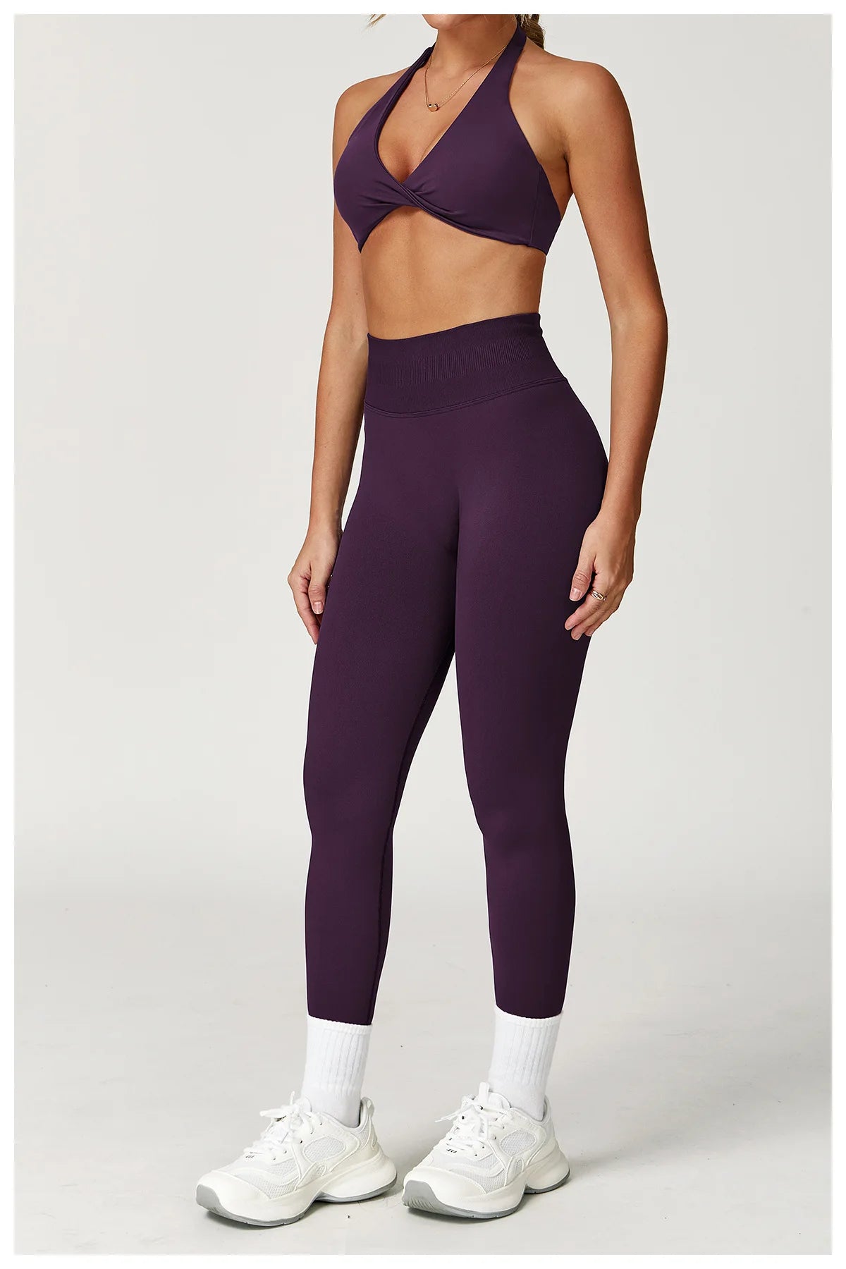 Cadore Two-Piece Performance Set – Sports Bra & Sculpt Leggings