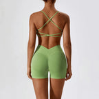 Cadore Seamless Sculpt Set – Butt-Lifting Shorts & Crop Top