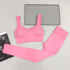 Cadore Peach Lift Set – Sports Bra & High-Rise Leggings