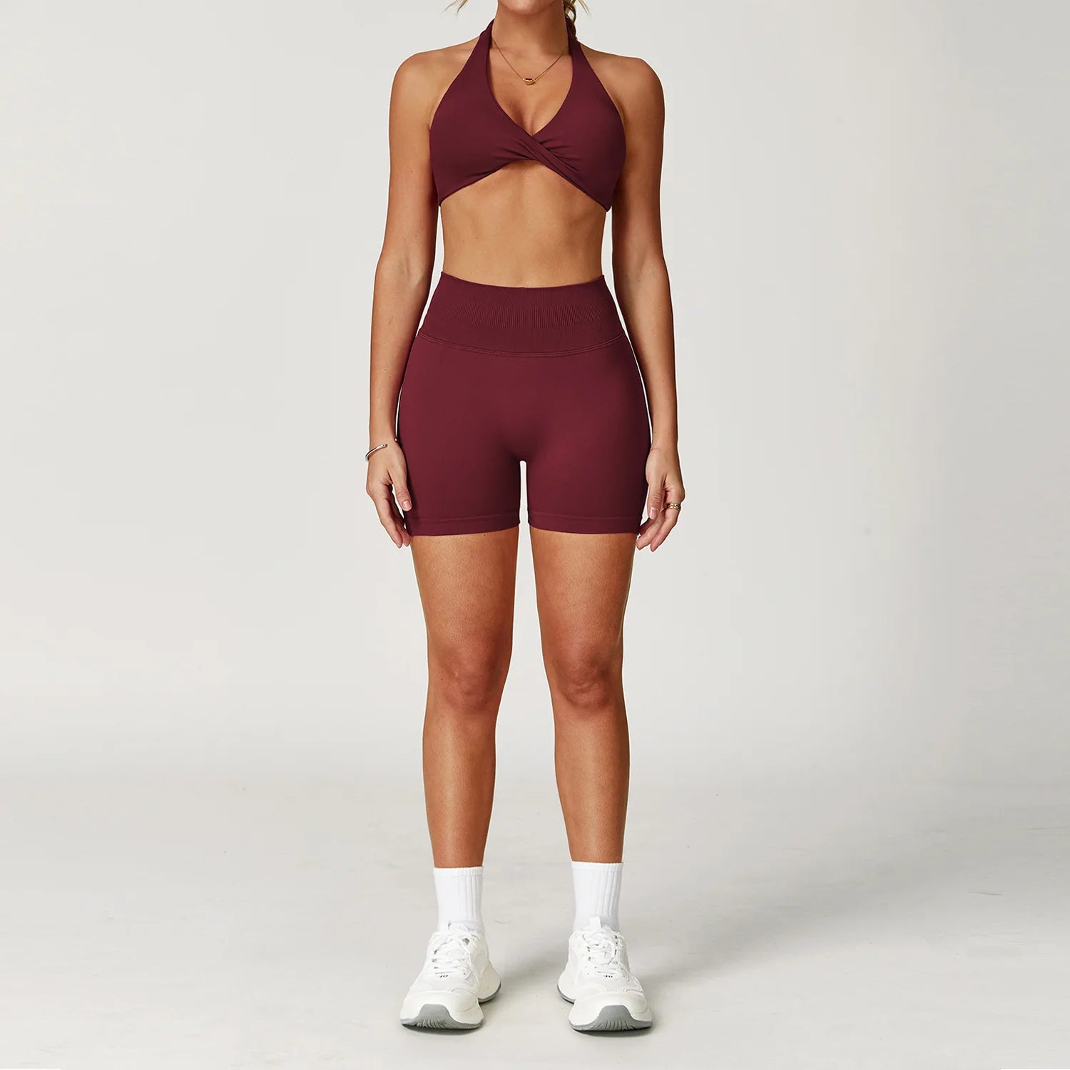 Cadore Two-Piece Performance Set – Sports Bra & Sculpt Leggings