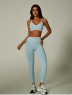 Cadore Contrast Trim Set – Sports Bra & Leggings or Shorts