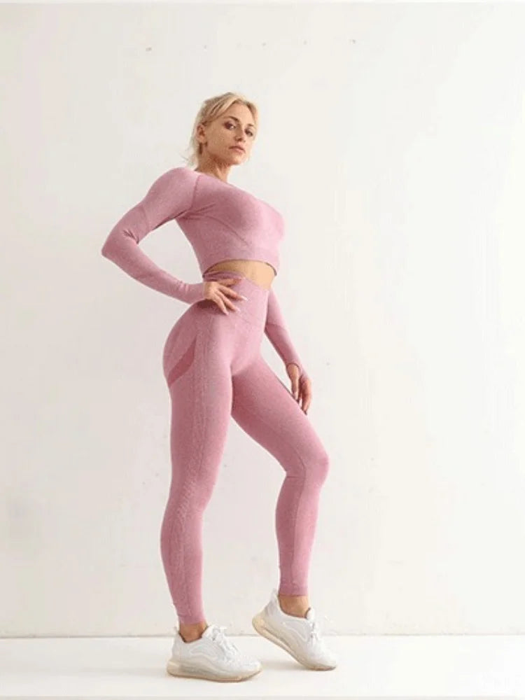 Cadore Sculpt Compression Set – Long Sleeve Top & Leggings