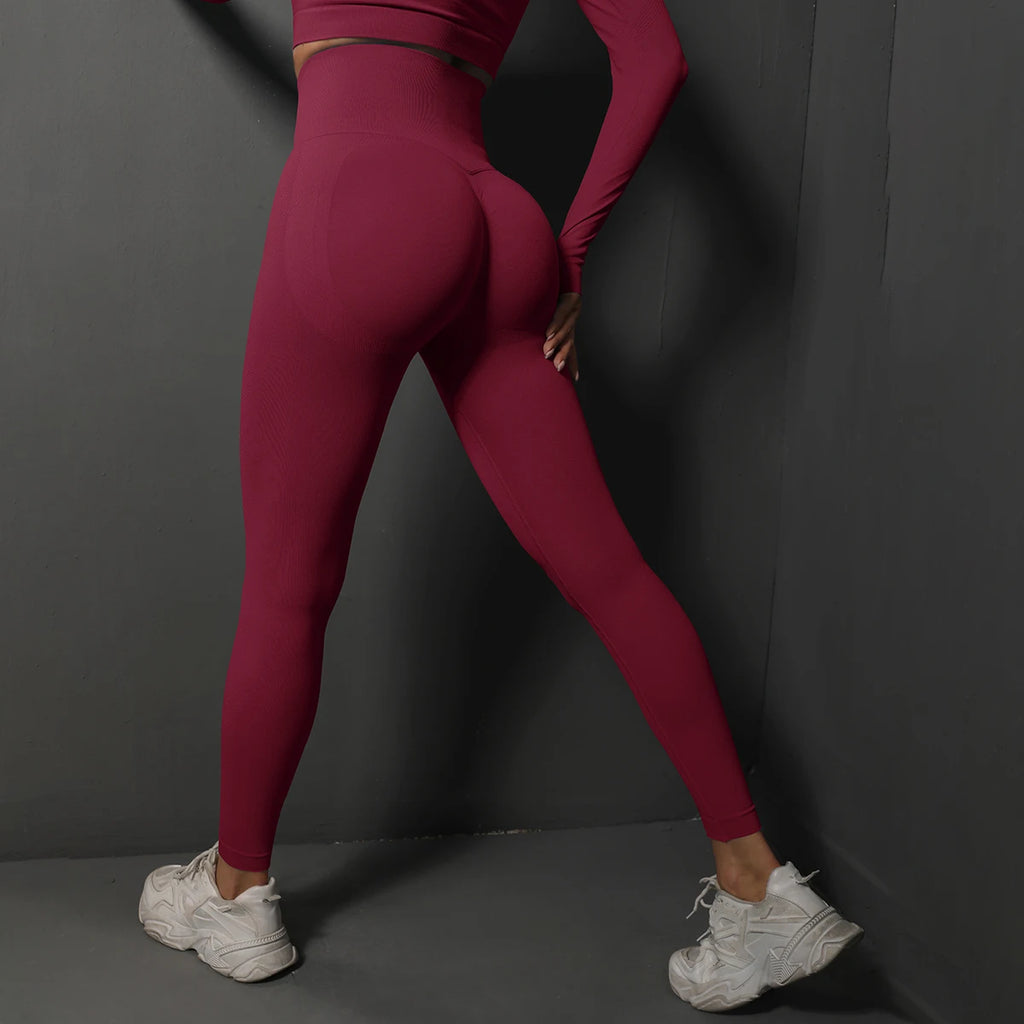Cadore Sculpt Seamless Leggings – Booty Lifting High-Waist Fit