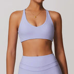 Cadore Seamless Fitness Set – Shorts, Top & Sports Blouse