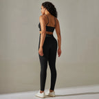 Cadore Motion Set – High-Waist Sculpt Leggings & Square Neck Crop Top