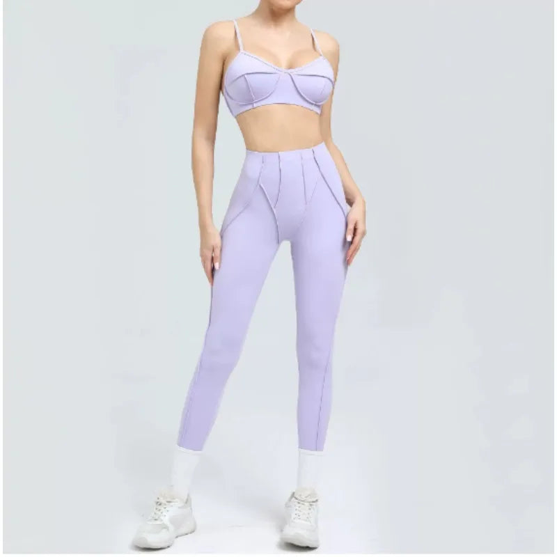Cadore Backless Seamless Set – Shaping Leggings & Bra