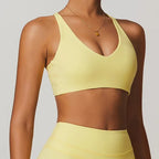 Cadore Seamless Fitness Set – Shorts, Top & Sports Blouse