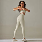 Cadore Motion Set – High-Waist Sculpt Leggings & Square Neck Crop Top