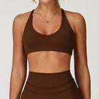 Cadore Seamless Fitness Set – Shorts, Top & Sports Blouse