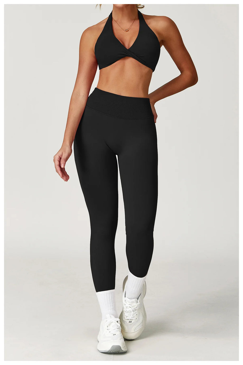 Cadore Two-Piece Performance Set – Sports Bra & Sculpt Leggings