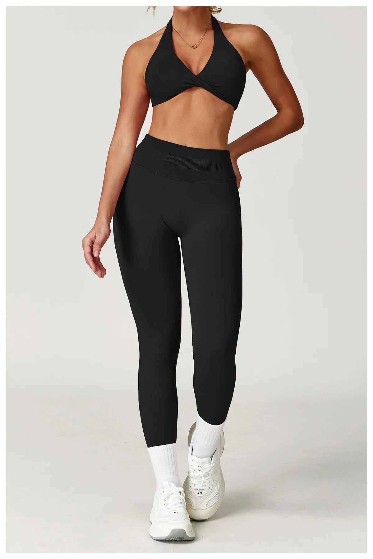 Cadore Two-Piece Performance Set – Sports Bra & Sculpt Leggings