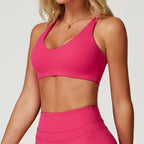 Cadore Seamless Fitness Set – Shorts, Top & Sports Blouse