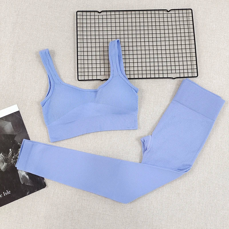Cadore Peach Lift Set – Sports Bra & High-Rise Leggings