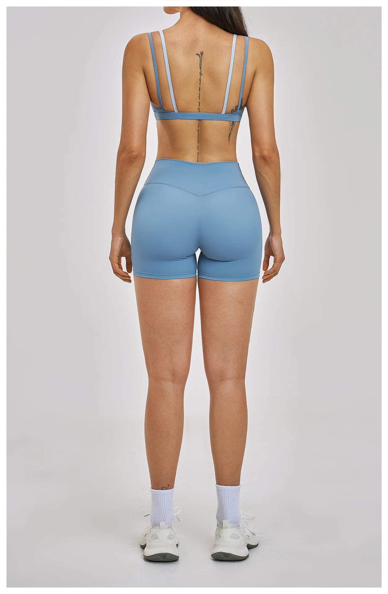 Cadore Seamless Tracksuit – Leggings & Sports Bra 2-Piece Set