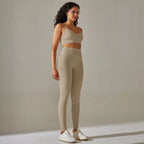 Cadore Motion Set – High-Waist Sculpt Leggings & Square Neck Crop Top