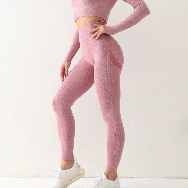 Cadore Seamless Butt-Lifting Leggings – Side Detail Design
