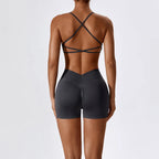 Cadore Seamless Sculpt Set – Butt-Lifting Shorts & Crop Top