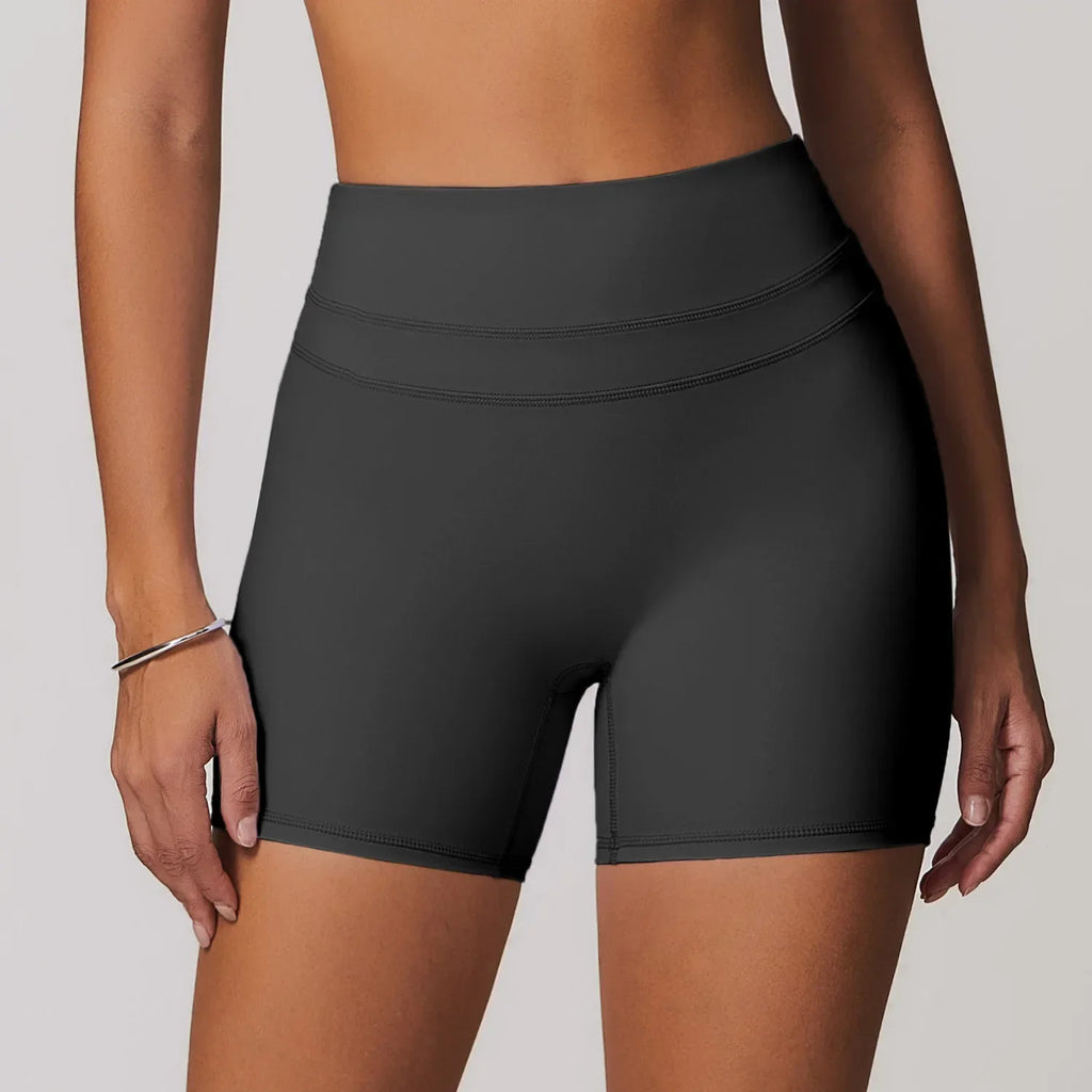 Cadore Seamless Fitness Set – Shorts, Top & Sports Blouse